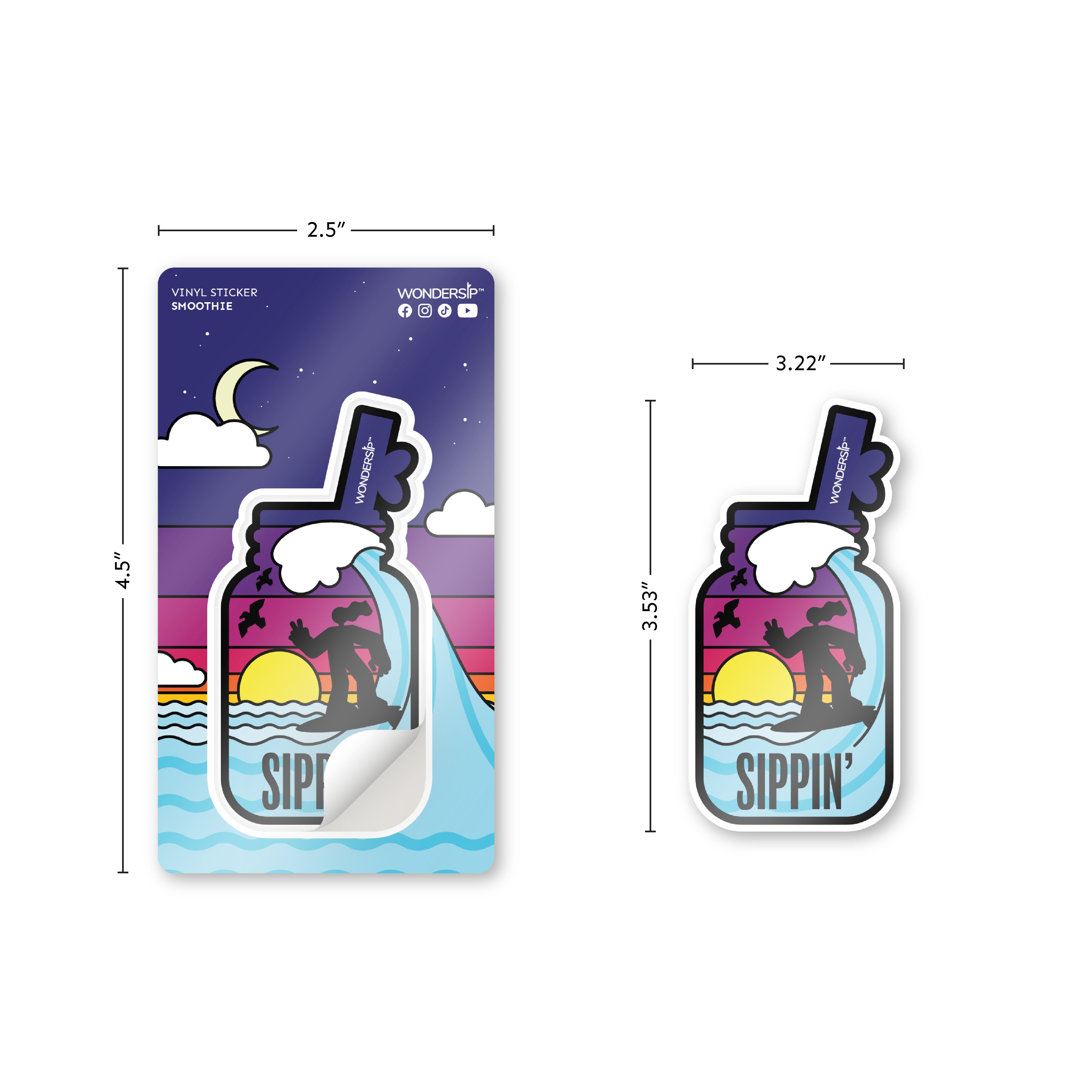 WonderSip Sticker Buddies